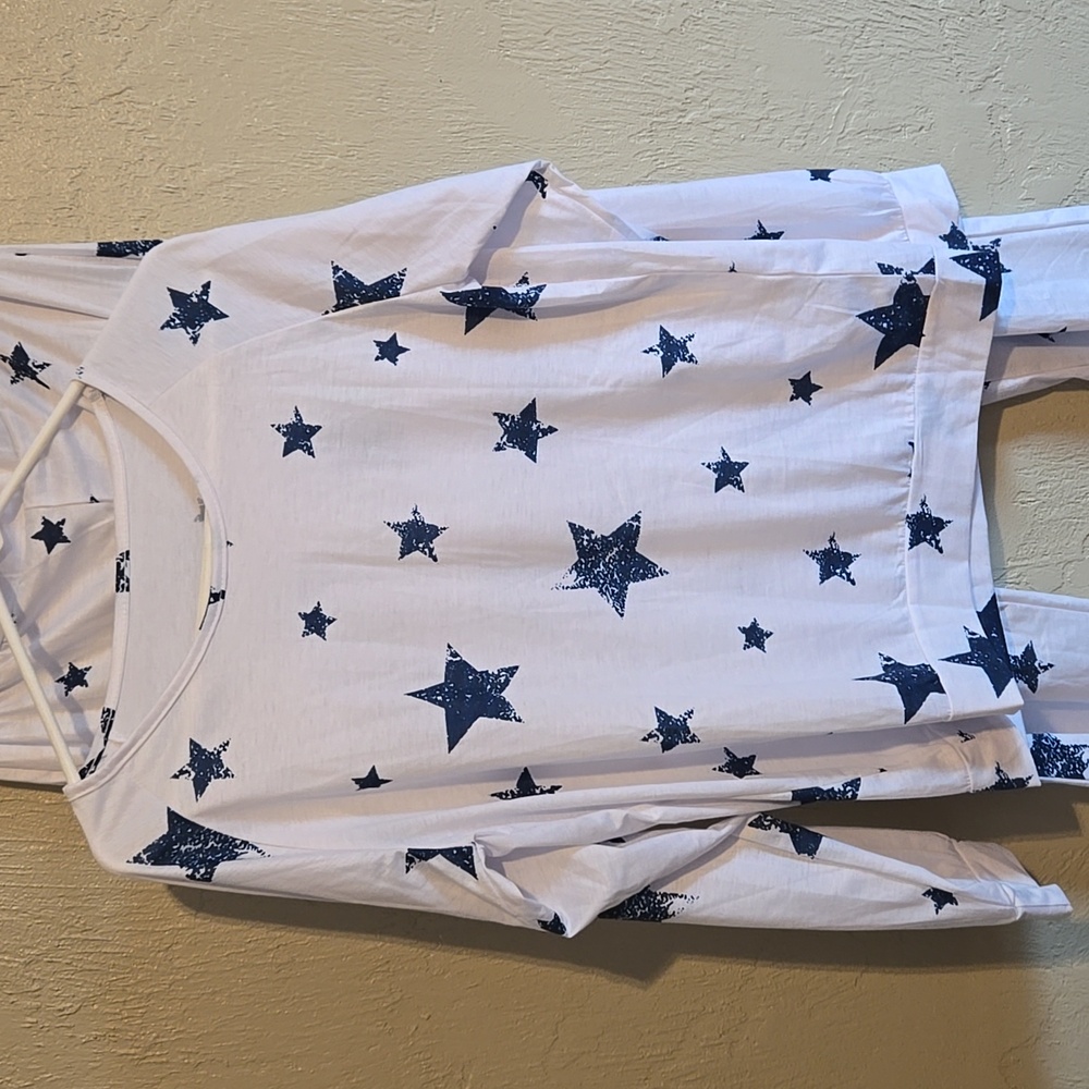 Starry Night Womens Pajamas Large
